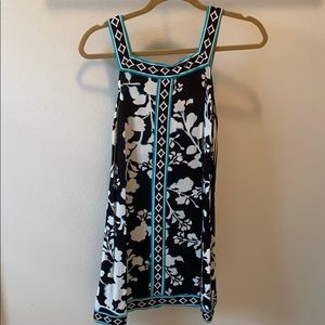 BCBG floral minidress